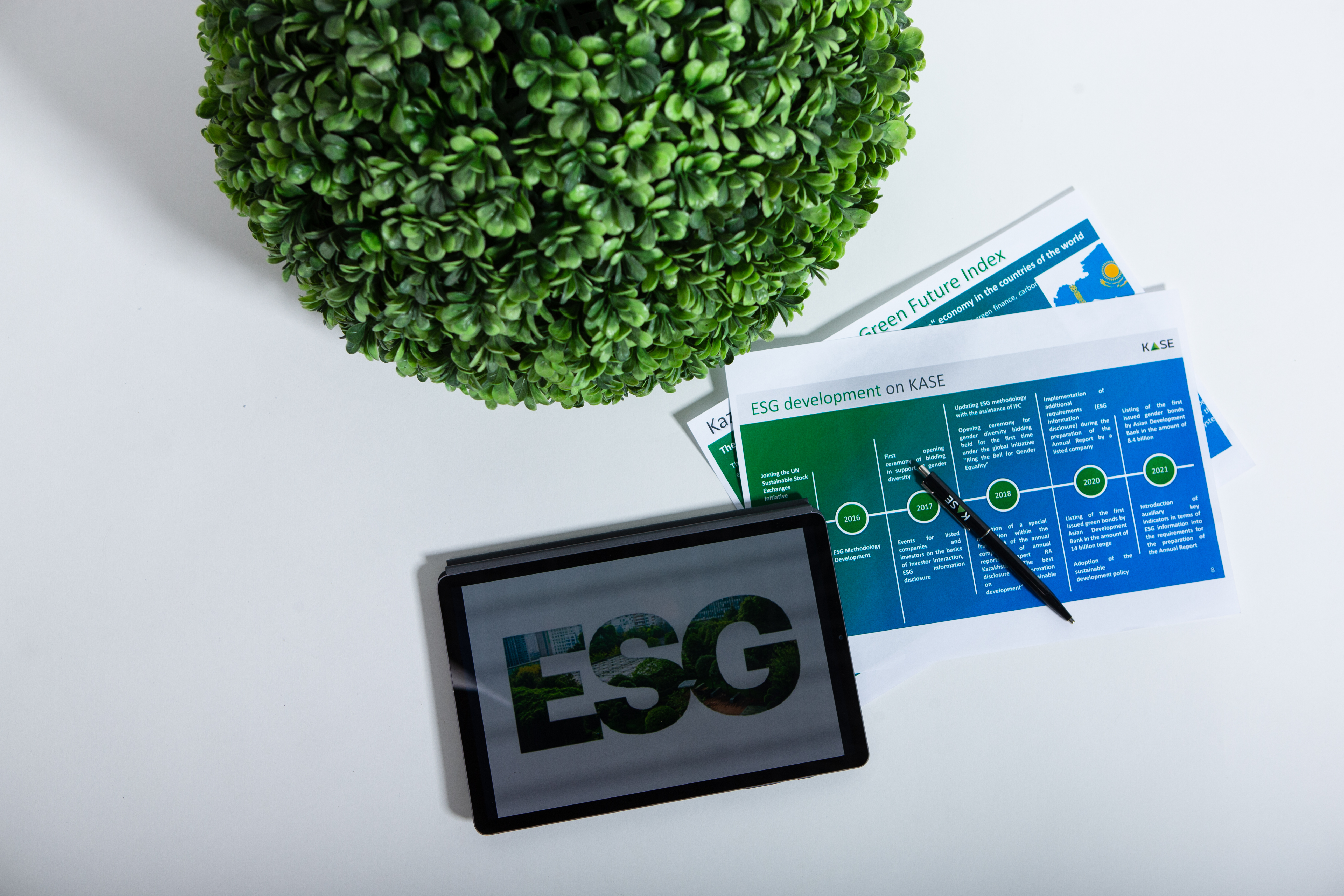 Вебинар на тему ESG на площадке KASE